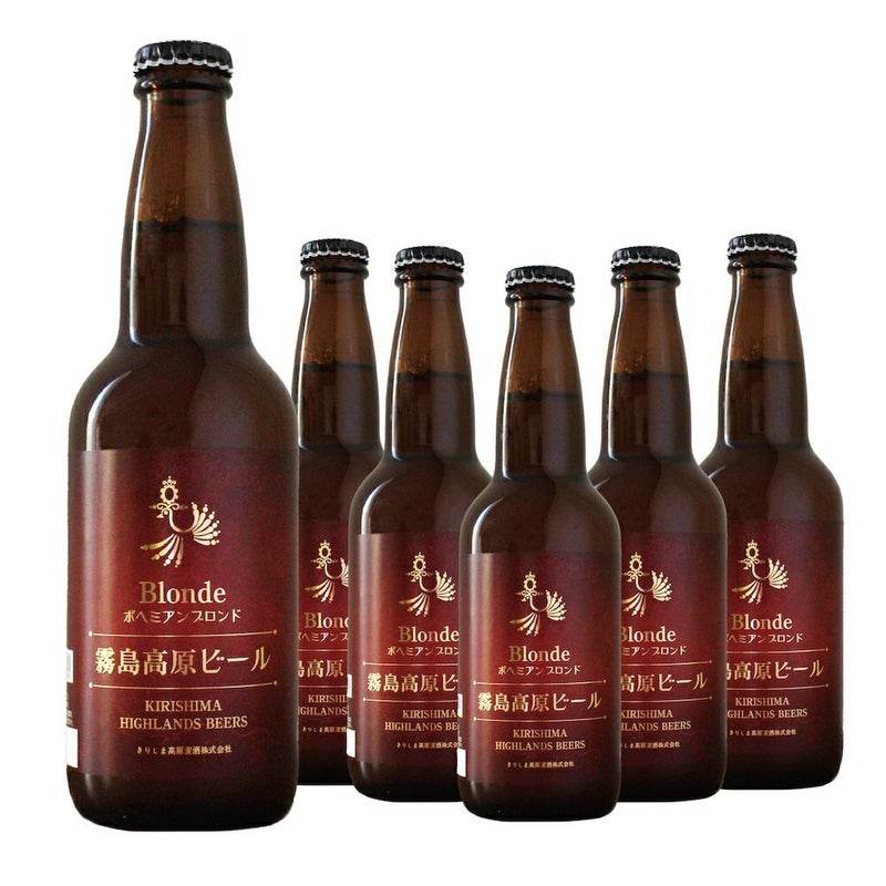 霧島高原ビール（ブロンド）6本セット